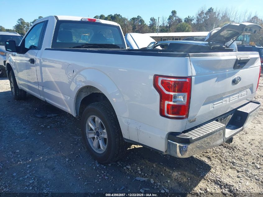 2019 Ford F-150 Xl VIN: 1FTMF1C57KKD59821 Lot: 43982857