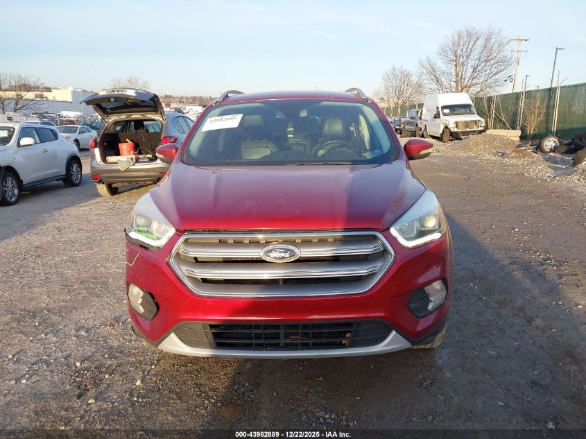 2017 Ford Escape Titanium VIN: 1FMCU9JD3HUA08424 Lot: 43982889