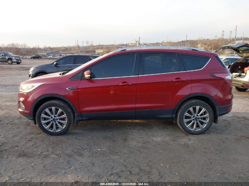 2017 Ford Escape Titanium VIN: 1FMCU9JD3HUA08424 Lot: 43982889