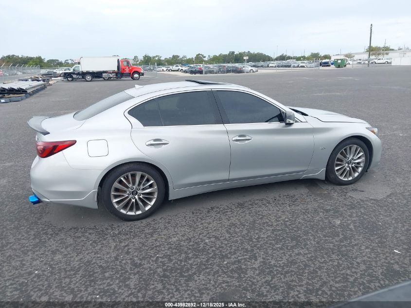 2020 Infiniti Q50 Luxe VIN: JN1EV7AP0LM200548 Lot: 43982892