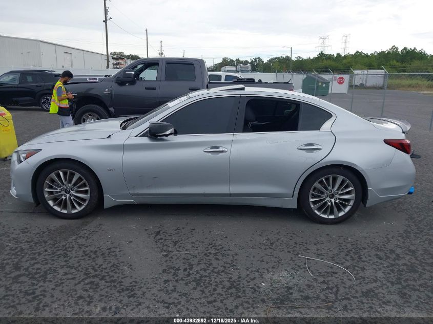 2020 Infiniti Q50 Luxe VIN: JN1EV7AP0LM200548 Lot: 43982892