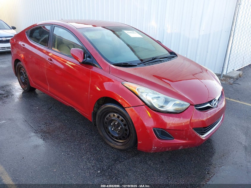 KMHDH4AE8CU448913 2012 Hyundai Elantra Gls (Ulsan Plant) auction photo 1
