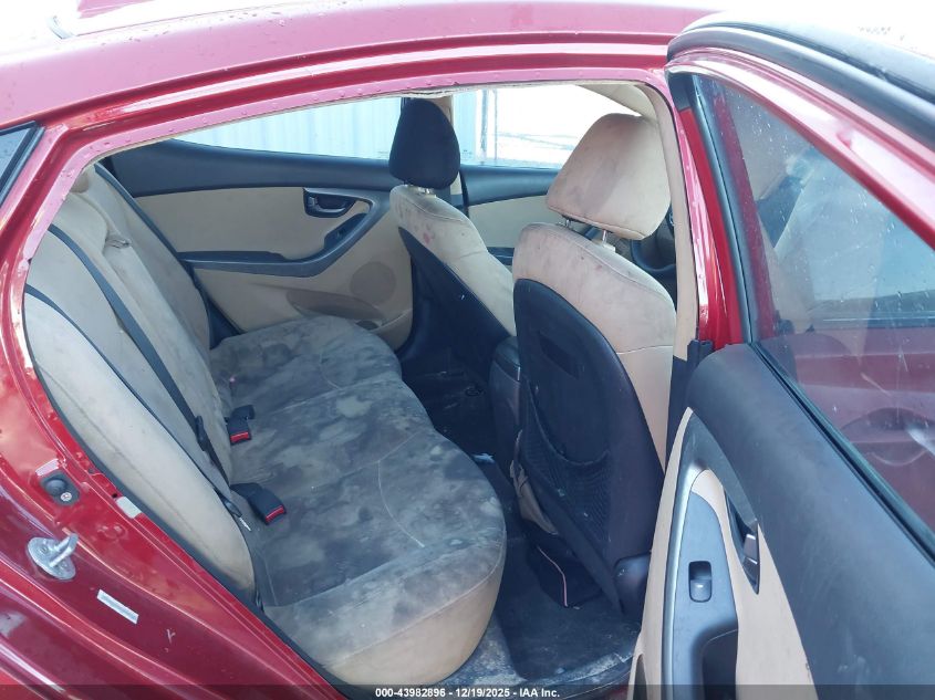 2012 Hyundai Elantra Gls (Ulsan Plant) VIN: KMHDH4AE8CU448913 Lot: 43982896