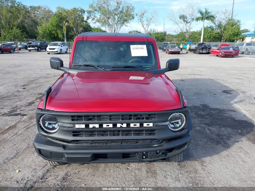 2025 Ford Bronco VIN: 1FMDE6BH9SLA70134 Lot: 43982901