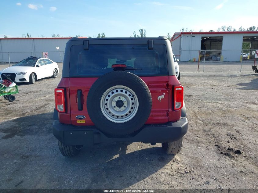 2025 Ford Bronco VIN: 1FMDE6BH9SLA70134 Lot: 43982901