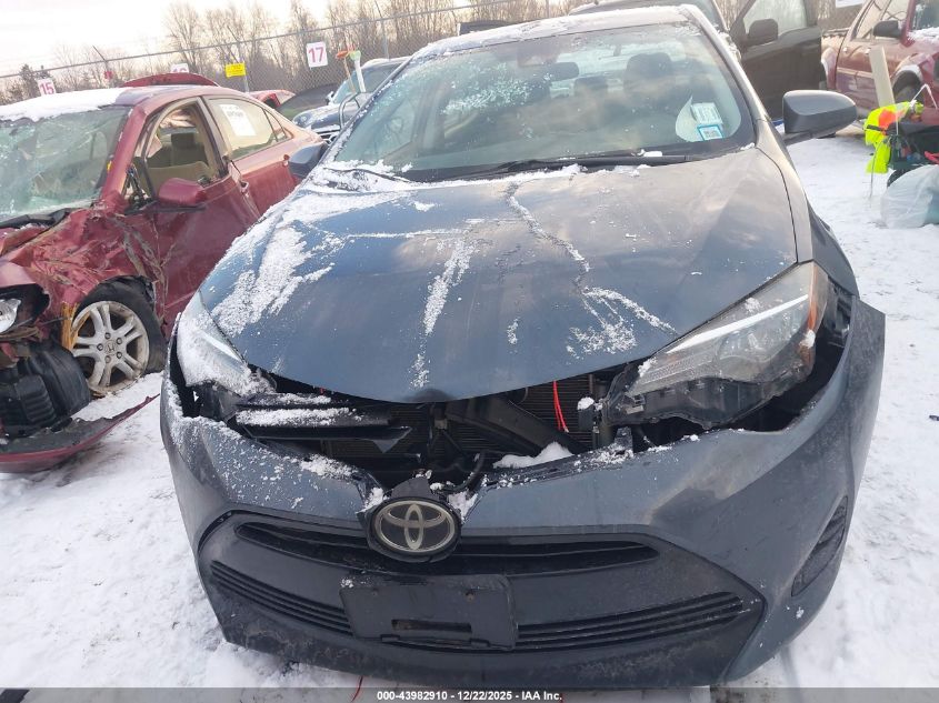 2018 Toyota Corolla Le VIN: 2T1BURHE4JC082596 Lot: 43982910