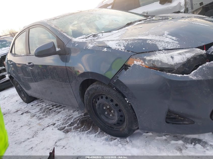 2018 Toyota Corolla Le VIN: 2T1BURHE4JC082596 Lot: 43982910