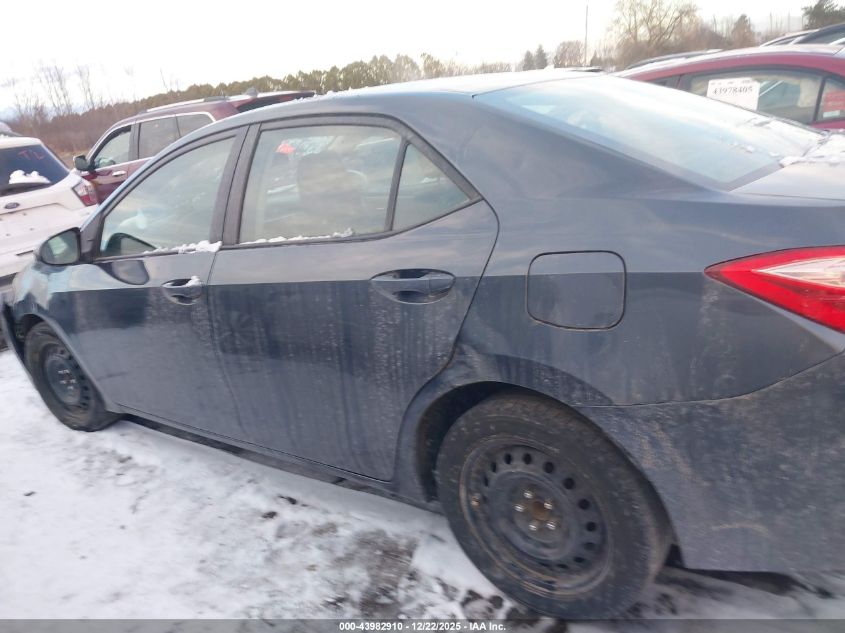 2018 Toyota Corolla Le VIN: 2T1BURHE4JC082596 Lot: 43982910