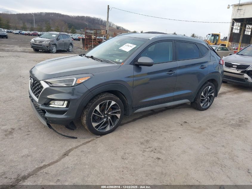 2019 Hyundai Tucson Sport VIN: KM8J3CAL8KU852030 Lot: 43982916