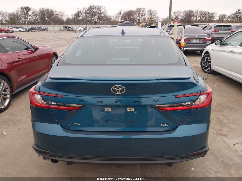 2025 Toyota Camry Se VIN: 4T1DAACKXSU507187 Lot: 43982918