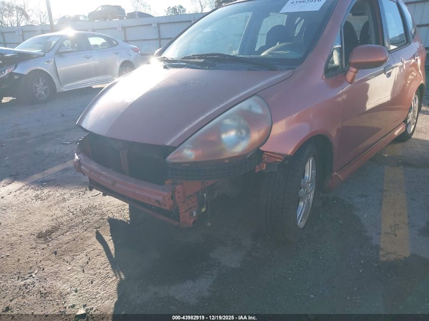 2007 Honda Fit Sport VIN: JHMGD38647S029074 Lot: 43982919