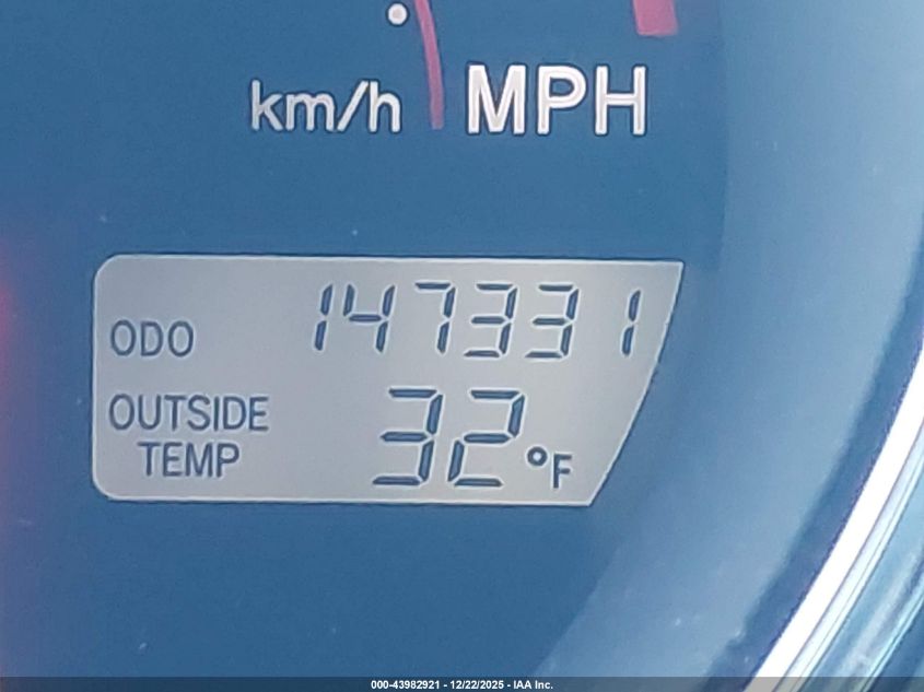 2008 Toyota Matrix VIN: 2T1KR32EX8C697848 Lot: 43982921