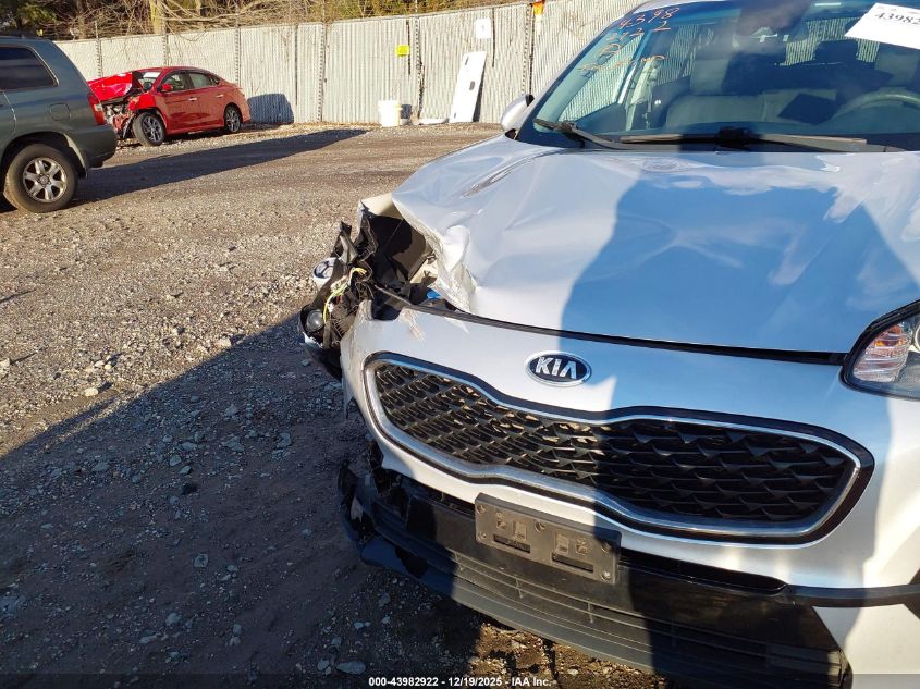 2020 Kia Sportage Lx VIN: KNDPM3AC7L7675501 Lot: 43982922