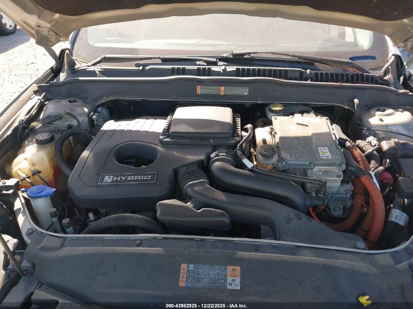 2015 Ford Fusion Hybrid Se VIN: 3FA6P0LU8FR190830 Lot: 43982925