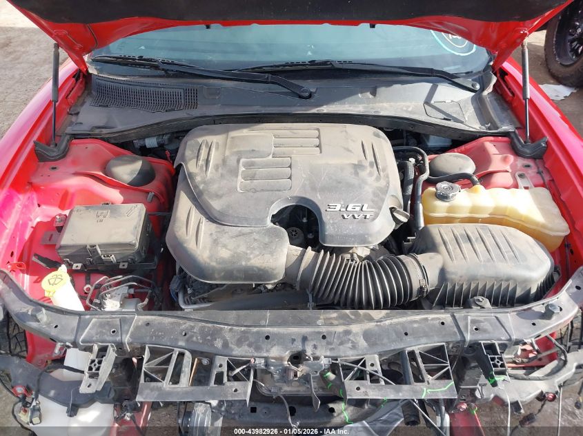 2018 Dodge Charger Sxt Plus Rwd VIN: 2C3CDXHG4JH203101 Lot: 43982926