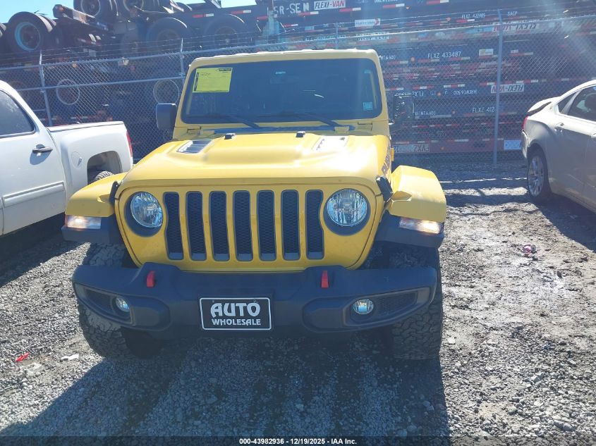 2018 Jeep Wrangler Unlimited Rubicon 4X4 VIN: 1C4HJXFG8JW314670 Lot: 43982936