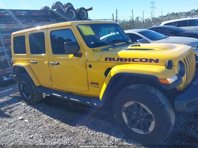 2018 Jeep Wrangler Unlimited Rubicon 4X4 VIN: 1C4HJXFG8JW314670 Lot: 43982936