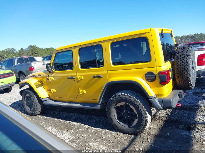 2018 Jeep Wrangler Unlimited Rubicon 4X4 VIN: 1C4HJXFG8JW314670 Lot: 43982936