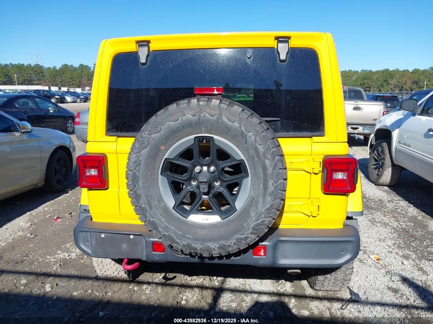 2018 Jeep Wrangler Unlimited Rubicon 4X4 VIN: 1C4HJXFG8JW314670 Lot: 43982936