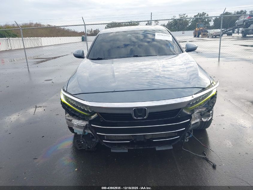 2022 Honda Accord Touring VIN: 1HGCV2F96NA008364 Lot: 43982935