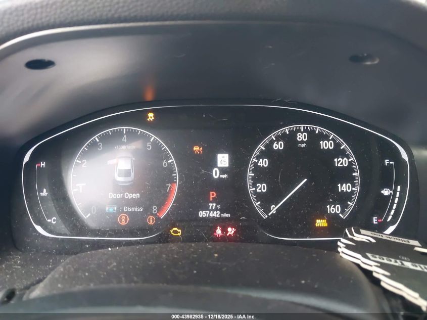 2022 Honda Accord Touring VIN: 1HGCV2F96NA008364 Lot: 43982935