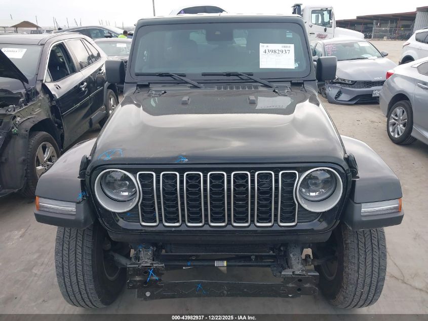 2025 Jeep Wrangler 4-Door Sahara 4X4 VIN: 1C4PJXEN0SW527318 Lot: 43982937