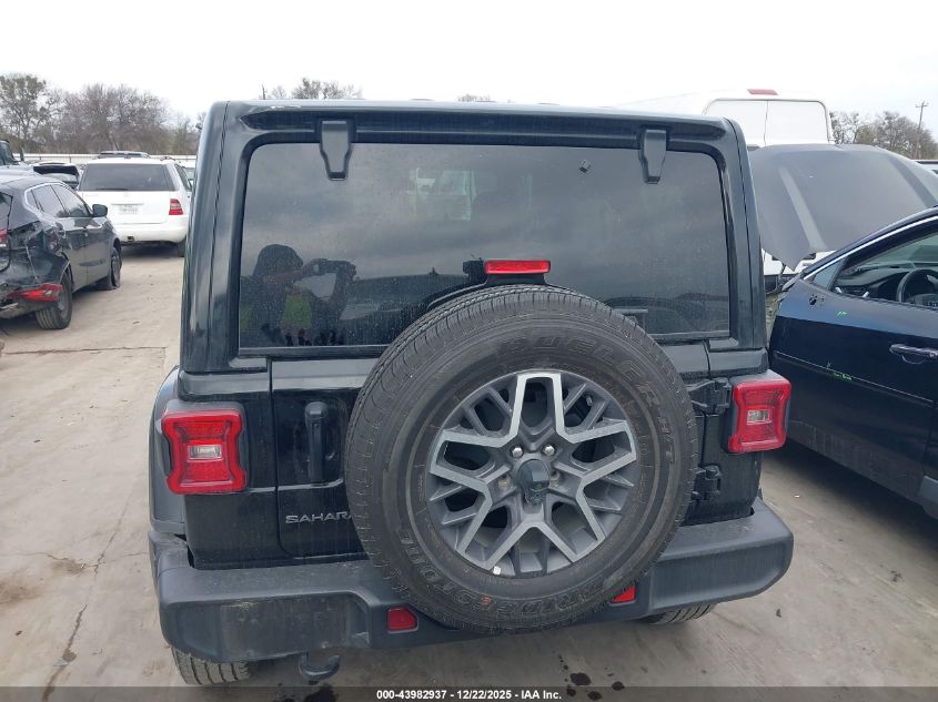 2025 Jeep Wrangler 4-Door Sahara 4X4 VIN: 1C4PJXEN0SW527318 Lot: 43982937