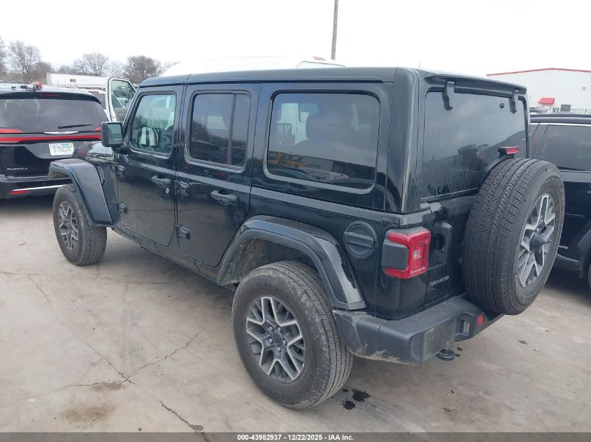 2025 Jeep Wrangler 4-Door Sahara 4X4 VIN: 1C4PJXEN0SW527318 Lot: 43982937