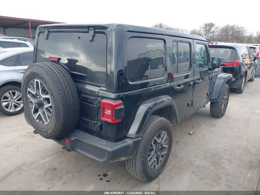 2025 Jeep Wrangler 4-Door Sahara 4X4 VIN: 1C4PJXEN0SW527318 Lot: 43982937