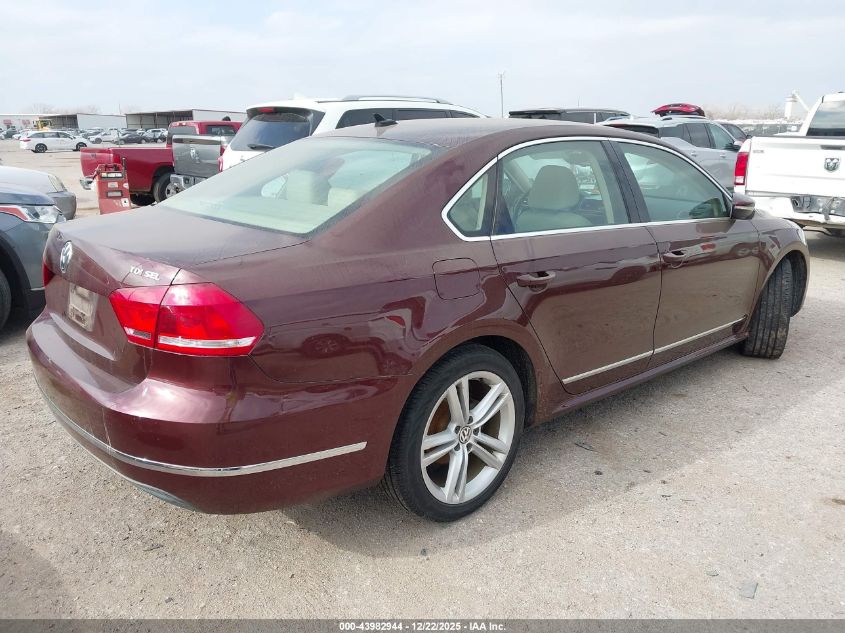 2012 Volkswagen Passat 2.0L Tdi Sel Premium VIN: 1VWCN7A3XCC080682 Lot: 43982944