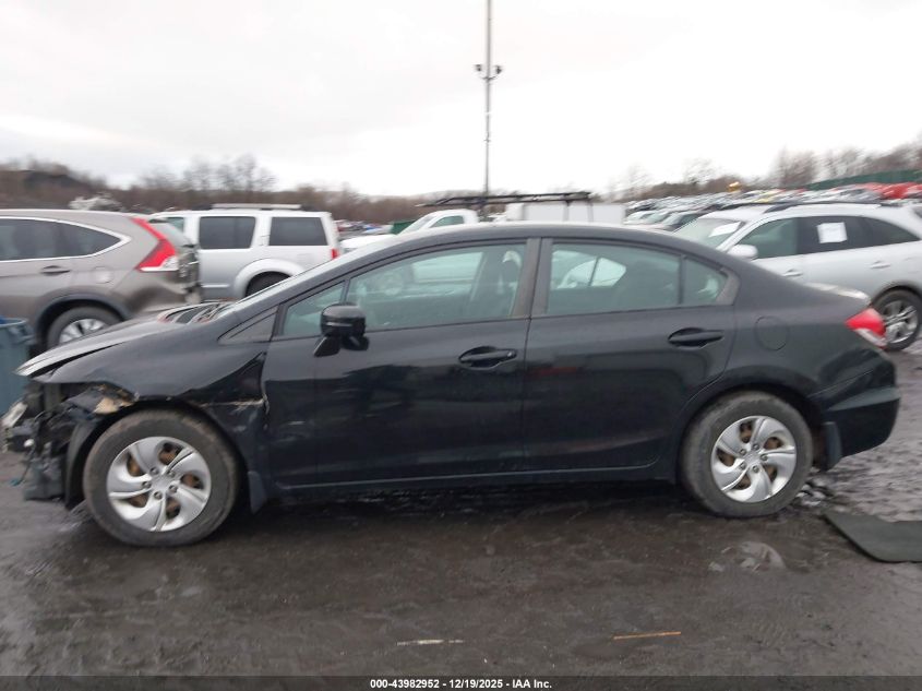 2015 Honda Civic Lx VIN: 19XFB2F59FE269231 Lot: 43982952