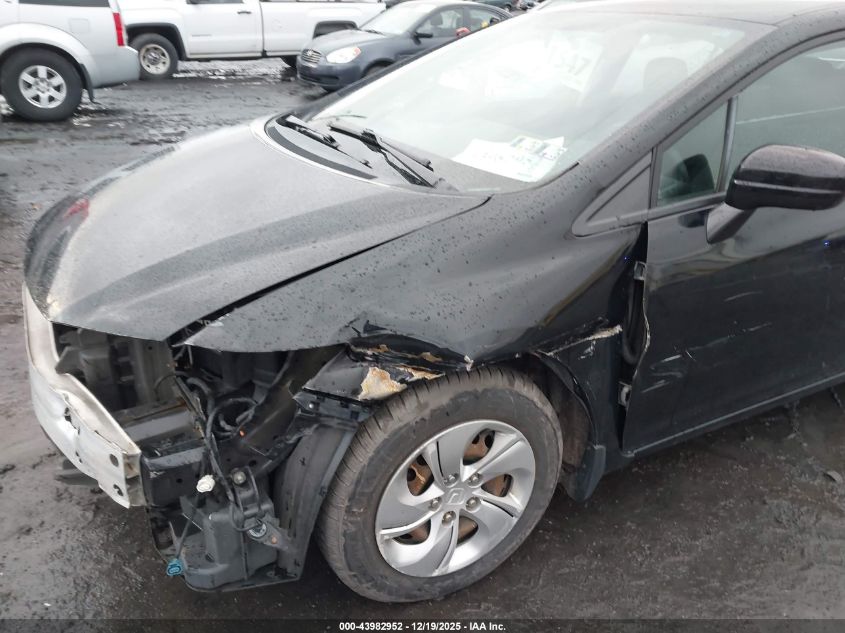 2015 Honda Civic Lx VIN: 19XFB2F59FE269231 Lot: 43982952