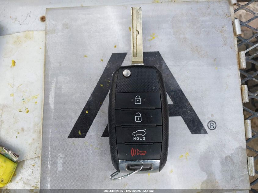 2019 Kia Sorento 2.4L Lx VIN: 5XYPGDA34KG466974 Lot: 43982955