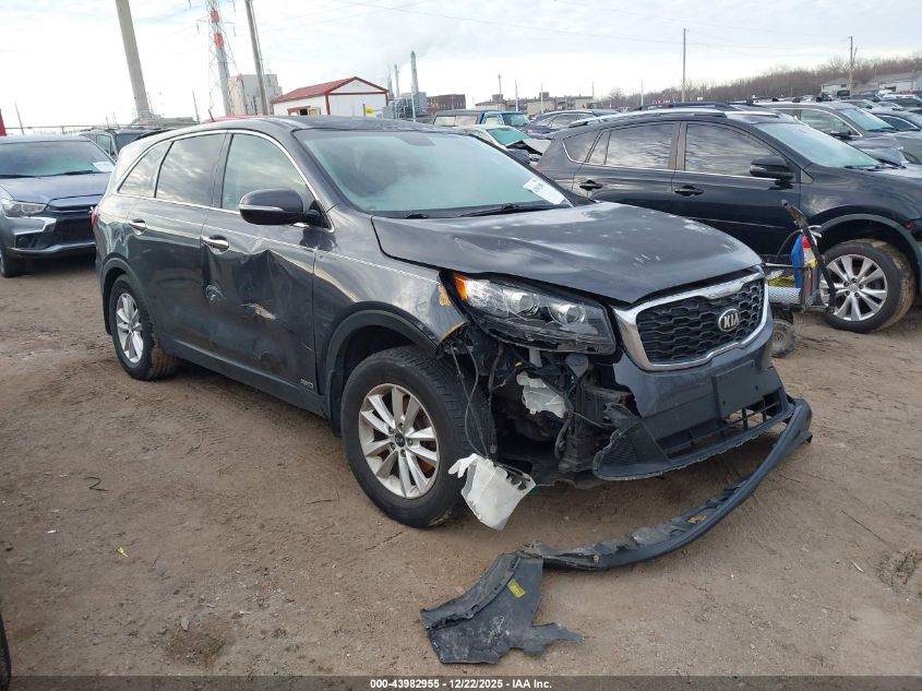2019 Kia Sorento 2.4L Lx VIN: 5XYPGDA34KG466974 Lot: 43982955