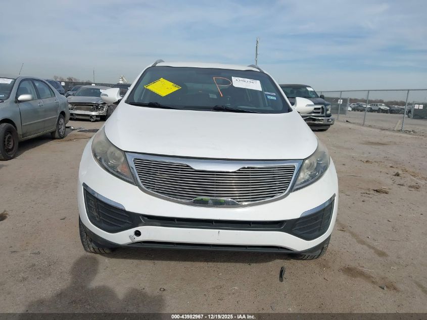 2013 Kia Sportage Lx VIN: KNDPB3A27D7467875 Lot: 43982967