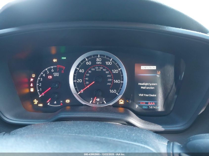 2020 Toyota Corolla Se VIN: 5YFP4RCE6LP017801 Lot: 43982985