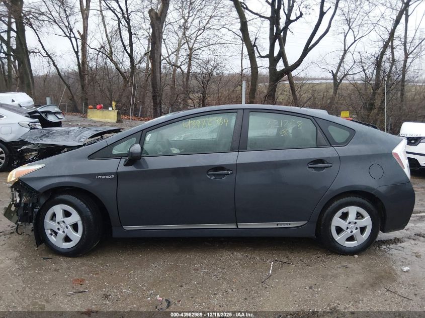 2011 Toyota Prius Three VIN: JTDKN3DU0B5321258 Lot: 43982989
