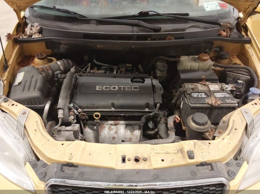 2011 Chevrolet Aveo 1Lt VIN: KL1TD6DE6BB112102 Lot: 43983002