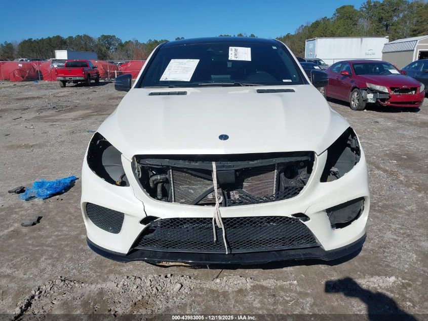2019 Mercedes-Benz Amg Gle 43 Coupe 4Matic VIN: 4JGED6EB7KA153362 Lot: 43983005
