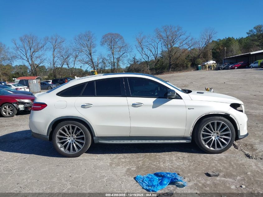 2019 Mercedes-Benz Amg Gle 43 Coupe 4Matic VIN: 4JGED6EB7KA153362 Lot: 43983005