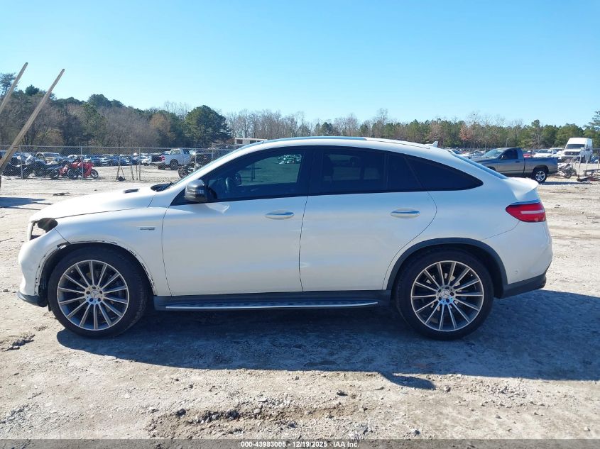 2019 Mercedes-Benz Amg Gle 43 Coupe 4Matic VIN: 4JGED6EB7KA153362 Lot: 43983005
