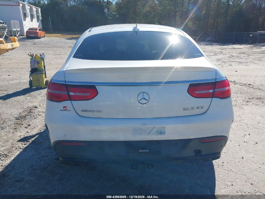 2019 Mercedes-Benz Amg Gle 43 Coupe 4Matic VIN: 4JGED6EB7KA153362 Lot: 43983005