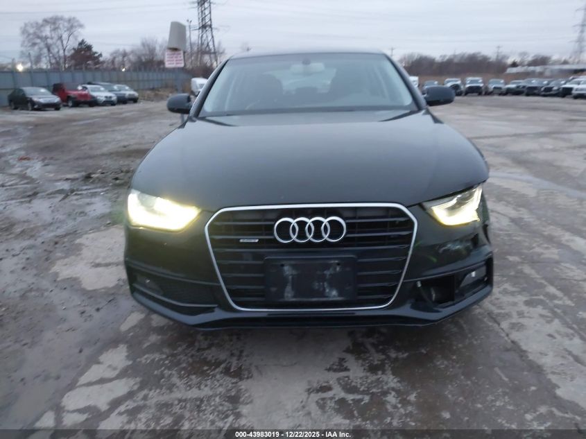 2014 Audi A4 2.0T Premium VIN: WAUFFAFL0EN012317 Lot: 43983019