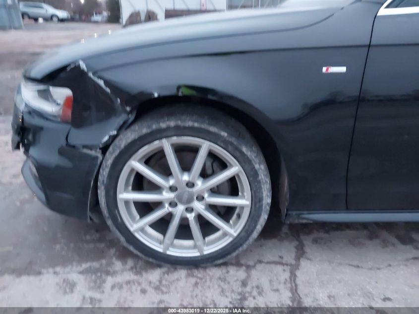 2014 Audi A4 2.0T Premium VIN: WAUFFAFL0EN012317 Lot: 43983019