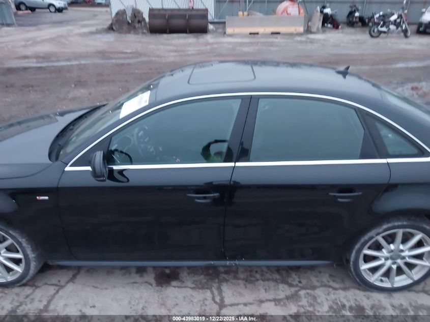 2014 Audi A4 2.0T Premium VIN: WAUFFAFL0EN012317 Lot: 43983019