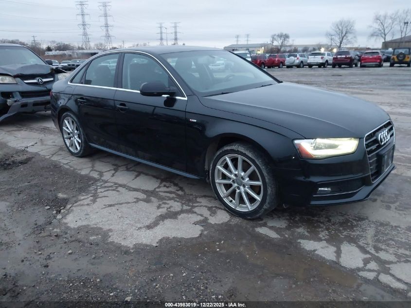 2014 Audi A4 2.0T Premium VIN: WAUFFAFL0EN012317 Lot: 43983019