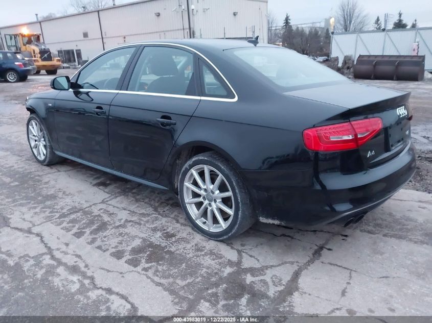 2014 Audi A4 2.0T Premium VIN: WAUFFAFL0EN012317 Lot: 43983019