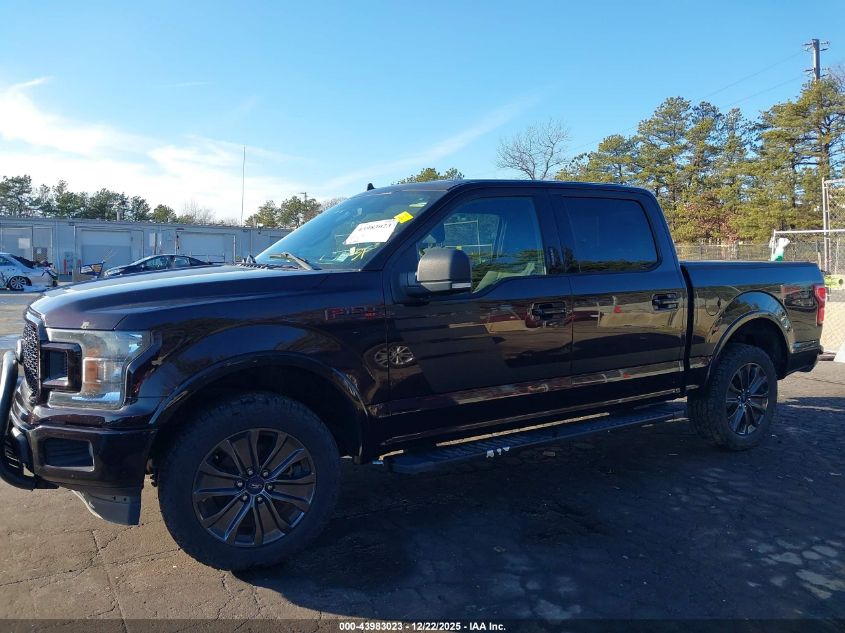 2018 Ford F-150 Xlt VIN: 1FTEW1EGXJFC24701 Lot: 43983023