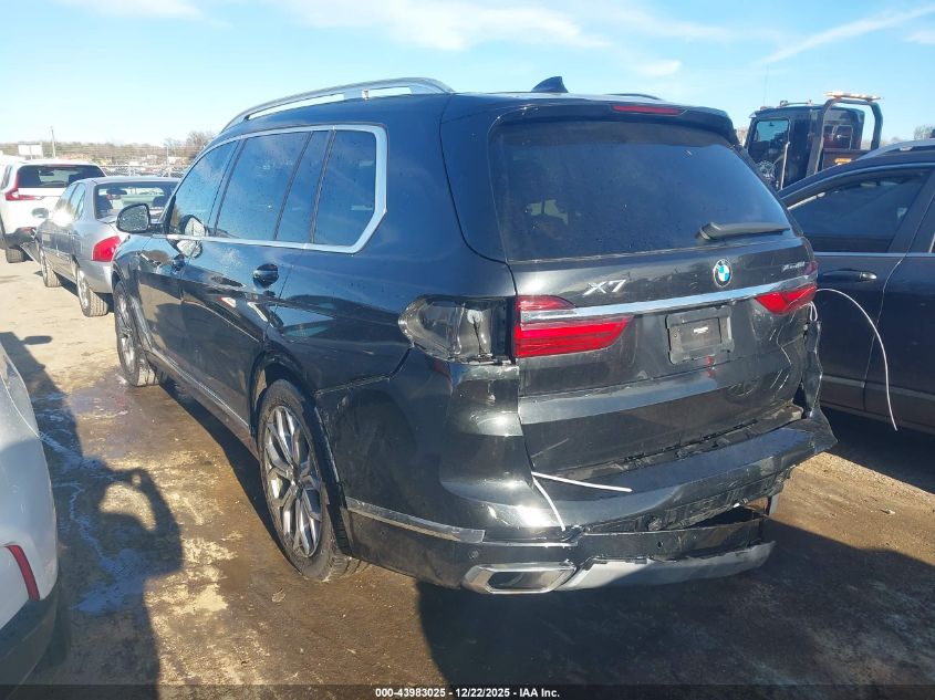2019 BMW X7 xDrive40I VIN: 5UXCW2C54KL089148 Lot: 43983025