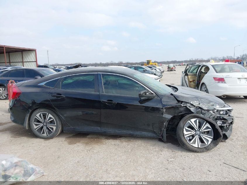 2016 Honda Civic Ex-L VIN: 2HGFC1F74GH660173 Lot: 43983027